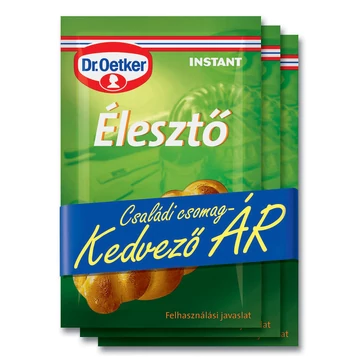 Dr. Oetker Instant élesztő 3 x 7 g