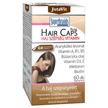 JutaVit Hair Caps Plusz lágy kapszula 60db