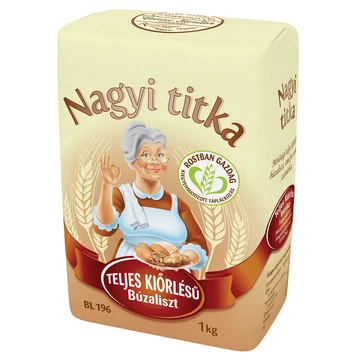 Nagyi titka teljes kiőrlésű búzaliszt 1 kg