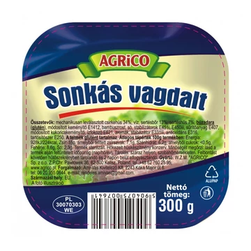 Agrico sonkás vagdalt 300g 