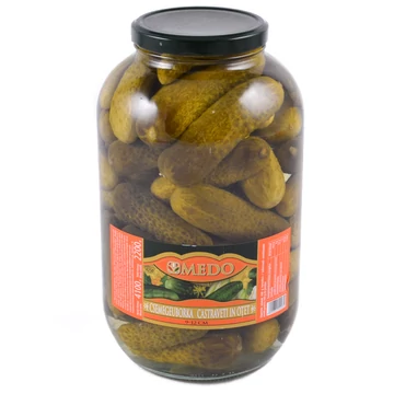 Medo csemegeuborka 9-12cm 4000/4100g - csak egyedi szállítással vagy személyes átvétellel