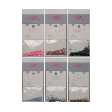 Lora apróköves körömdísz többféle színben 930132