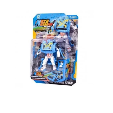 Játék robottá alakítható autó 4 féle változatban BZ6399