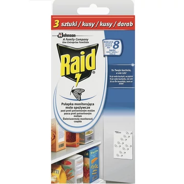 Raid élelmiszermoly csapda 3db-os kiszerelésben