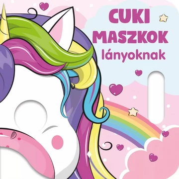 Könyv cuki maszkok lányoknak