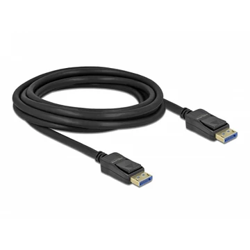 Delock DisplayPort kábel 10K 60 Hz 54 Gbps 3 m