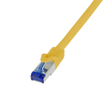 Logilink Patch kábel Ultraflex, Cat.6A, S/FTP, sárga, 10 m
