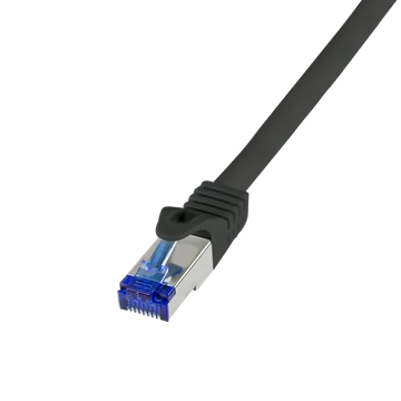 Logilink Patch kábel Ultraflex, Cat.6A, S/FTP, fekete, 2 m