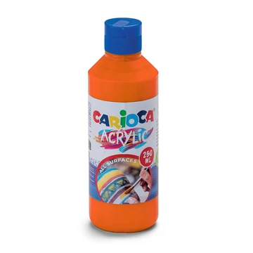 Acrylic 250ml-s akril festék narancssárga színben - Carioca