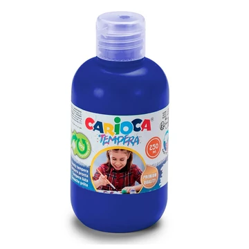 Ciánkék tempera 250ml-es - Carioca