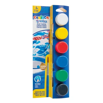 Tempera szett 6x25ml - Carioca