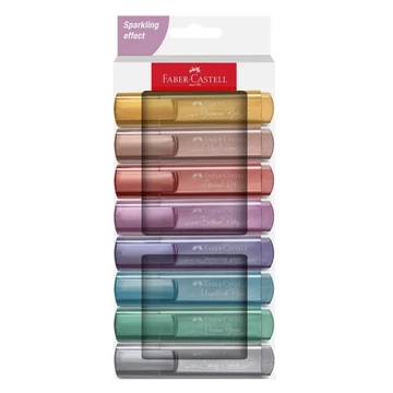 Faber-Castell: 1546 Metál 8 db-os szövegkiemelő filctoll szett