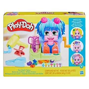 Play-Doh: Fodrászszalon 6 tégely gyurmával - Hasbro