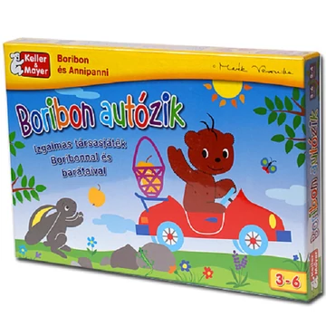 Boribon autózik társasjáték