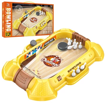 Bowling: Asztali bowling játékszett 26x39cm