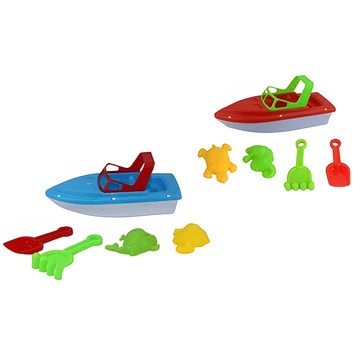 Homokozó szett hajóval kézféle változatban