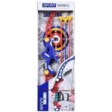 Shooting Game: Íj szett tapadókorongos nyilakkal és céltáblával