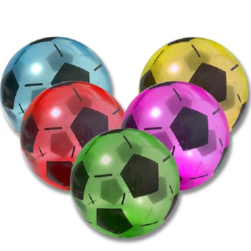 Színes focilabda mintás gumilabda többféle színben 23cm