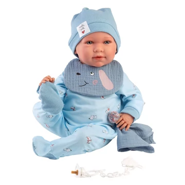 Llorens: Mimo Llorón 42cm-es baba hanggal kutyusos előkével