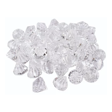 PlayBox: 50 db-os műanyag kristály szett 3,7cm