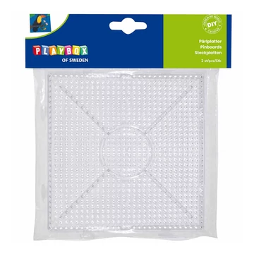 PlayBox: 5mm-es MIDI összekapcsolható alaplap vasalható gyöngyökhöz 2db-os csomag