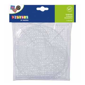 PlayBox: 5mm-es MIDI vasalható gyöngy alaplapok 3db-os csomag