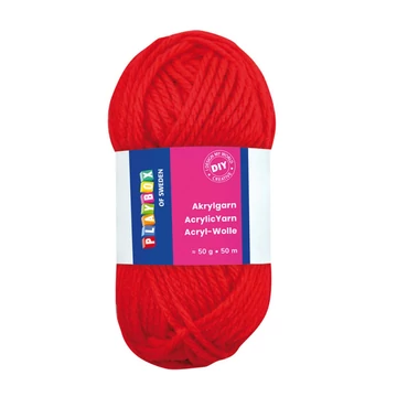 PlayBox: Akril fonal 50g piros