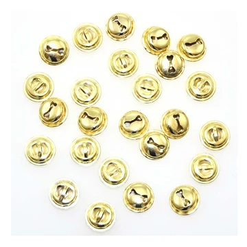 PlayBox: Arany színű csengettyűk 15mm 25db-os csomag