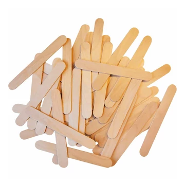 PlayBox: Dekorációs fa pálcák lekerekített sarkokkal 150x18mm 100db-os csomag