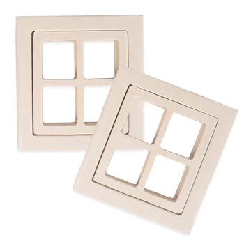 PlayBox: Fa ablak szett 2db-os 8x8,5cm