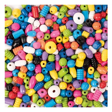 PlayBox: Fa gyöngyök alap színek 250g-os csomag