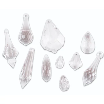 PlayBox: Műanyag kristály medál szett 50db-os