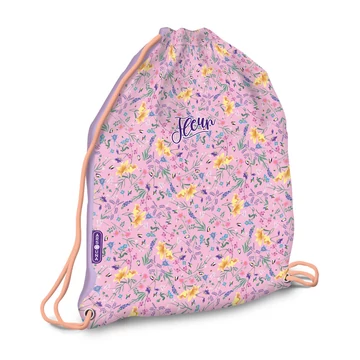 Ars Una: Fleur virágos tornazsák, sportzsák 32x42cm