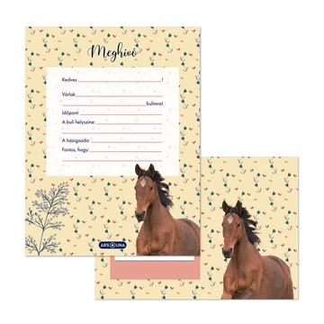 Ars Una: Wild and Free 10 db-os meghívó szett borítékkal