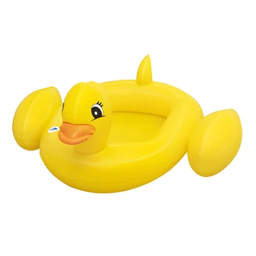 Bestway: Felfújható kacsa bébi csónak hápogó hanggal 102x99cm