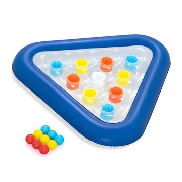 Bestway: Felfújható vízipong strandjáték labdákkal 105cm