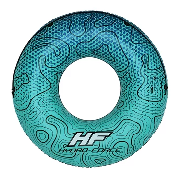 Bestway: Hydro-Force felfújható úszógumi biztonsági kapaszkodó kötéllel 119cm