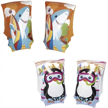 Bestway: Vízi kalandok állatos karúszó kétféle változatban 30x15cm 1db