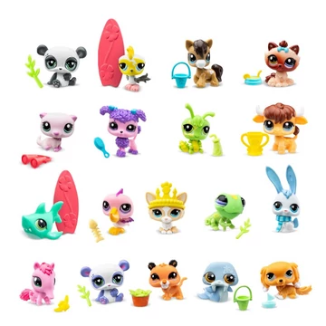 Little Pet Shop: Pet Pals meglepetés figura kiegészítőkkel 1db