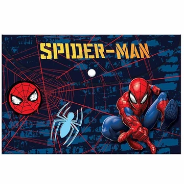 Luna: Pókember patentos műanyag irattartó mappa A/4-es méretben