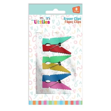 The Littlies: Csipesz alakú radír 3db-os szett