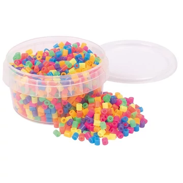 PlayBox: 5mm-es MIDI vasalható gyöngy 1000db-os neon színekben