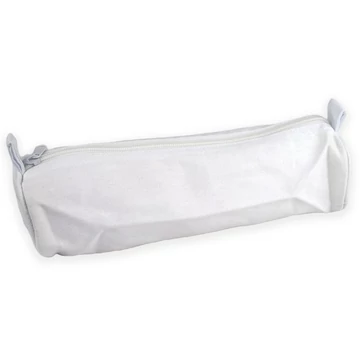 PlayBox: Fehér vászon tolltartó 25x7cm