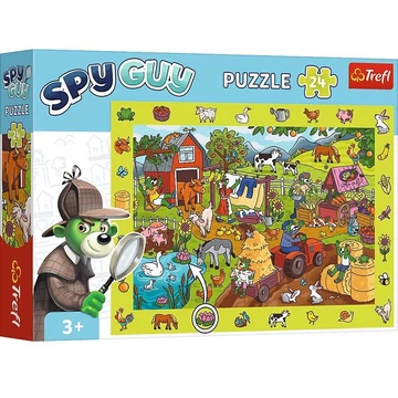 Spy Guy 24db-os puzzle Farm - Trefl