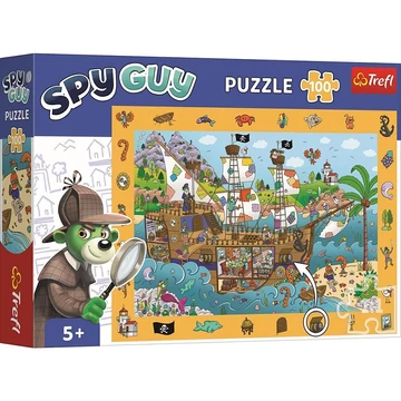 Spy Guy 100db-os puzzle Kalózhajó - Trefl