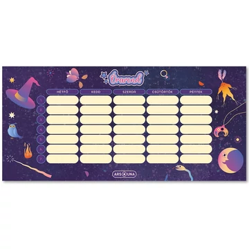 Ars Una: Enchanted boszis kétoldalas órarend