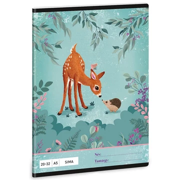 Ars Una: My Secret Garden sima lapú füzet A/5