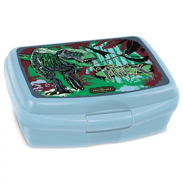 Ars Una: T-Rex dinoszauruszos uzsonnás doboz 16,5x6x13,5cm