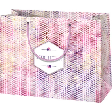 Cardex: "Szeretettel!" nagy ajándéktáska 26x13x33cm