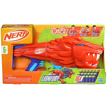 Nerf: Lionfury szivacslövõ 16db tölténnyel - Hasbro